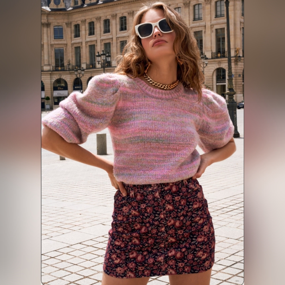 Aquarius Marbled Sweater